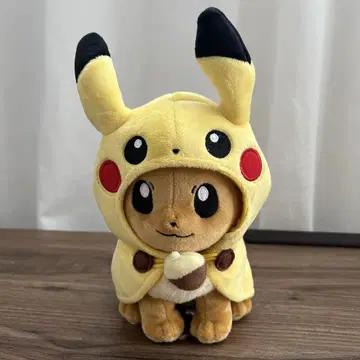 FAN OF 봉제 인형 피카츄 판초 이브이 포켓몬 센터