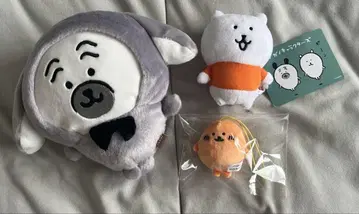 두더지 크로켓 나가노의 곰 퍼그 봉제 인형 마스코트 모구코로