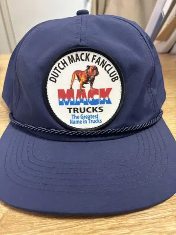 새상품 캡 네이비 MACK trucks 트래커 캡