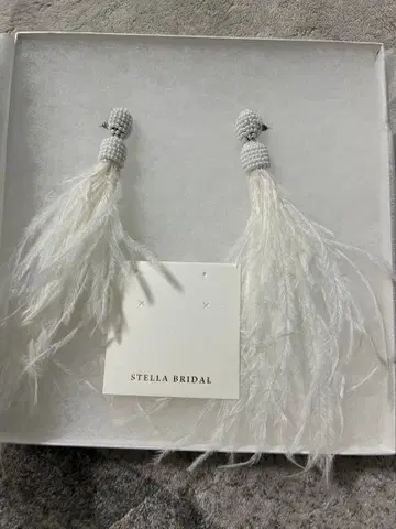 가격 인하합니다. STELLA BRIDAL 웨딩 귀걸이