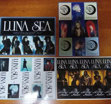 LUNA SEA/루나 씨 스티커 Debut Tour 1992 4개입