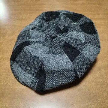 CUSHMAN 체크 울 헌팅 캡