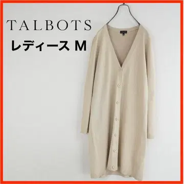 A3870 새상품급 TALBOTS 롱 가디건 V넥 M 베이지