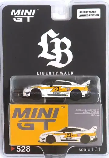 MiNiGT 리버티 워크 NISSAN GTR 528