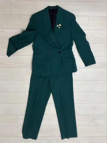 ZARA 그린 셋업