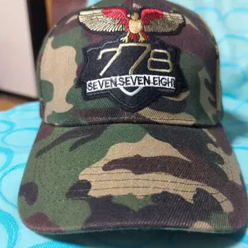 SEVEN SEVEN EIGHT 카모플라쥬 캡