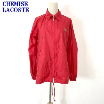 LACOSTE 라코스테 블루종 자켓 빨간색 나일론 3 C2942
