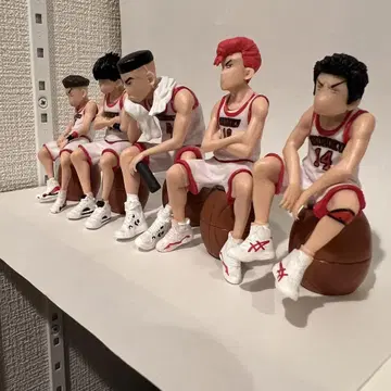 슬램덩크 피규어 5체 세트 공 화이트