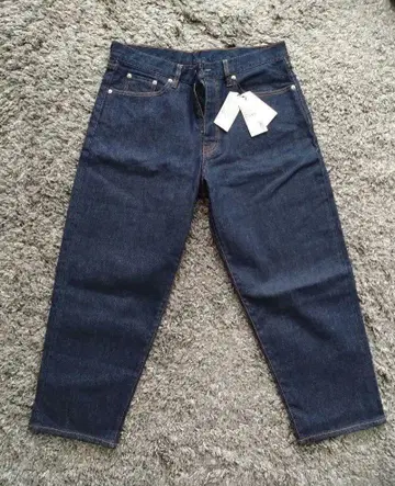 MUJI Labo 무인양품 재팬 데님 와이드 크롭 팬츠 29