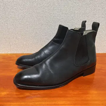 리걸 천연 가죽 가죽 블랙 블랙 23.5cm 사이드 고어 부츠
