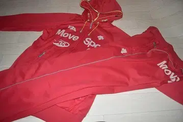 DESCENTE Move Sport 후드 부착 저리 상하의 세트 L