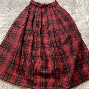 연말 SALE 랄프 로렌 옴브레 울 롱 스커트 made in USA