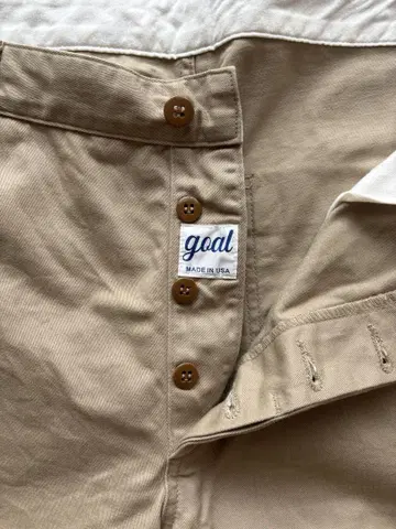 goal made in USA 치노 팬츠