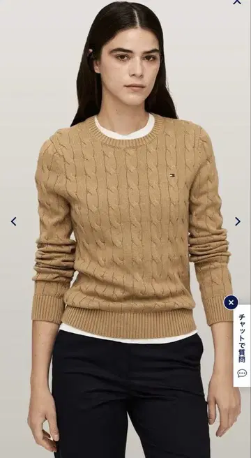 TOMMY HILFIGER 크루넥 스웨터