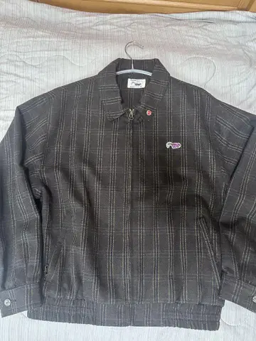 The Skunk Backers 브라운 체크 무늬 자켓 M