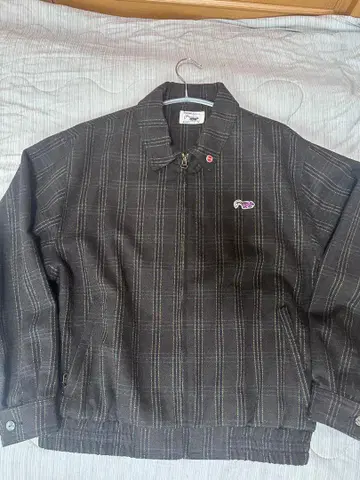 The Skunk Backers 브라운 체크 무늬 자켓 M