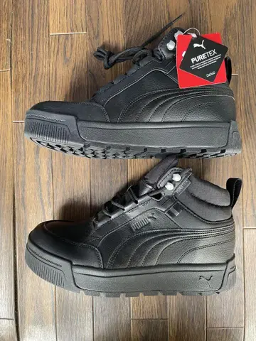 Puma Puretex 블랙 하이컷 스니커즈