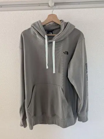 THE NORTH FACE 베이지 후드티