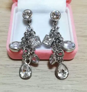 [ 새상품급 ] 스와로브스키 SWAROVSKI 귀걸이 2way 대형