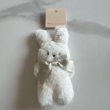 Maison de FLEUR 플뢰르 페어리 참 토끼 화이트