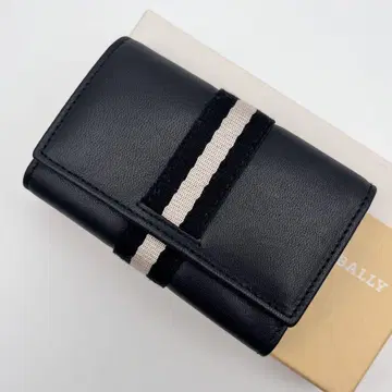 미사용 BALLY 발리 가죽 6연 키케이스 블랙