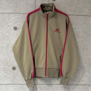 [new balance] 트랙 자켓 저지 카키 L 사이즈