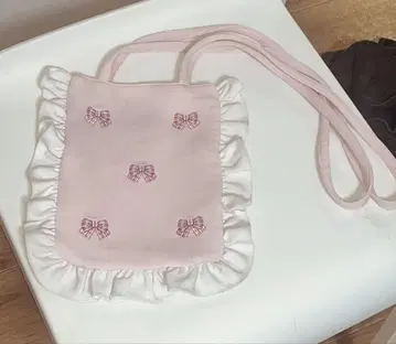 JILTU ribbon mini bag pink