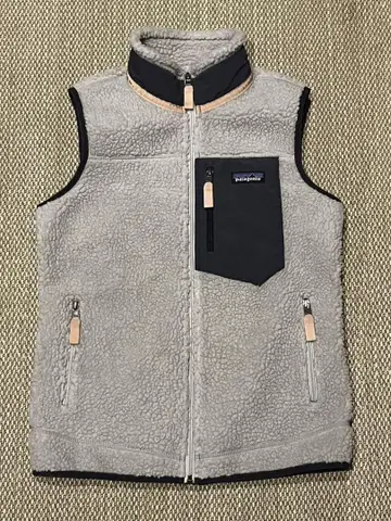 patagonia 플리스 자켓 남성용 XS 옅은 그레이