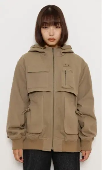 DUCK ATTACHED 후디 자켓