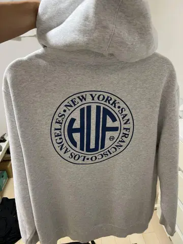 HUF 후드티 L