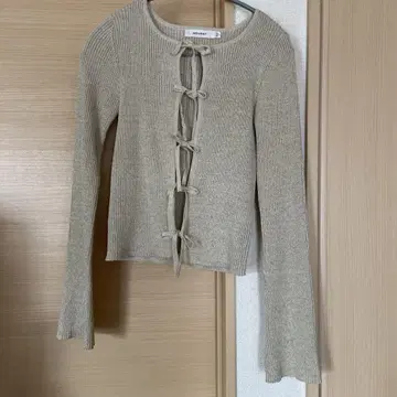 MOUSSY 골드 디자인 가디건