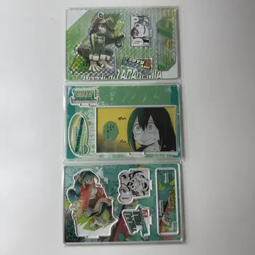 아스이 츠유 생일 명장면 디오라마 피규어 아크릴 스탠드 3개 세트