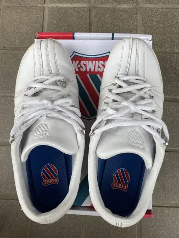 K-Swiss 화이트 스니커즈 클래식 88 26.5cm