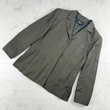레리안 핀스트라이프 히요쿠 지타테 자켓 카키 사이즈 11*GC803
