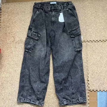 RAGBLUE 카고 데님 팬츠 M 그레이