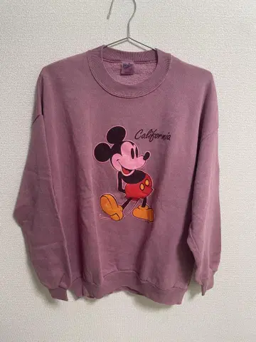 90년대 벨바신 미키마우스 California 맨투맨 USA제