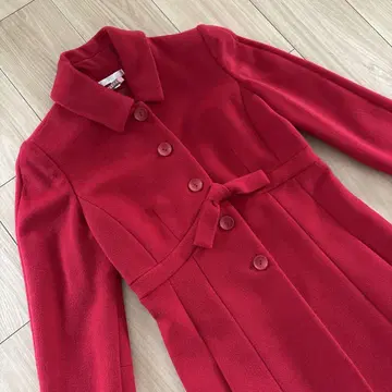 PAULE KA 롱 코트 빨간색