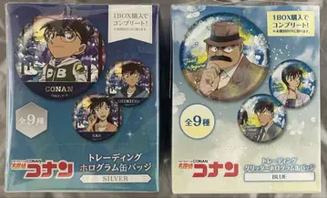 명탐정 코난 트레이딩 홀로그램 캔뱃지 컴플리트 박스 세트