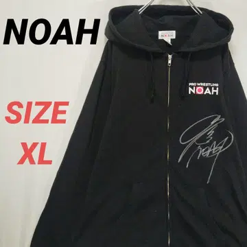 NOAH 노아 프로레슬링 후드티 후디 남성용 XL 블랙