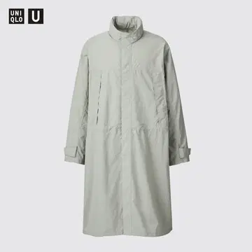 UNIQLOU 라이트웨이트 나일론 아우터 코트 유니클로