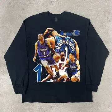 페니 하더웨이 NBA [ XL 사이즈 ] 긴팔 블랙