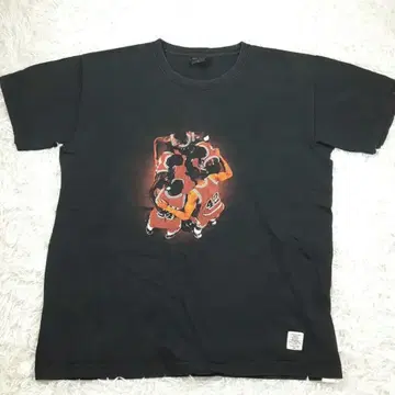 새상품급 applebum 애플바움 티셔츠 블랙 NBA 시카고 불스