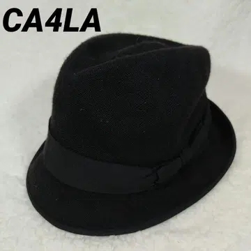 CA4LA 카시라 햇 울 여성용 블랙