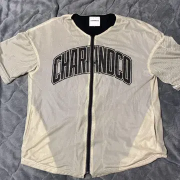 CHARI&CO 반팔 ZIP UP BASEBALL SHIRTS