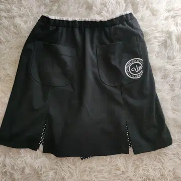 블랙 포켓 스커트