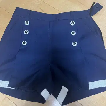 아르치비오 네이비 큐롯 팬츠 36