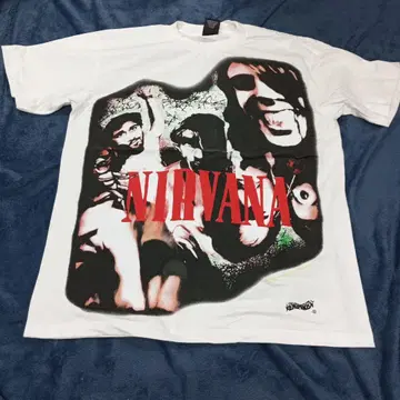 NIRVANA 카트 코베인 XL 사이즈 티셔츠