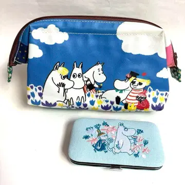 스몰 플래닛 무민 와이어 파우치 & 무민 몸단장 세트