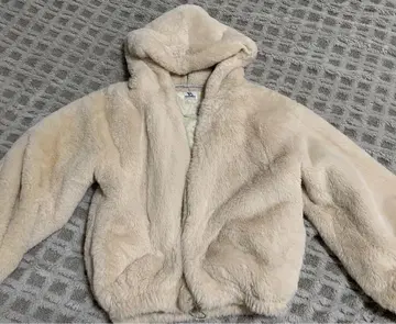 볼칸 & 아프로다이티 아우터 복슬복슬 블루종 베이지