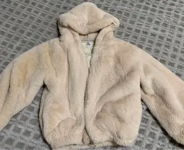 볼칸 & 아프로다이티 아우터 복슬복슬 블루종 베이지